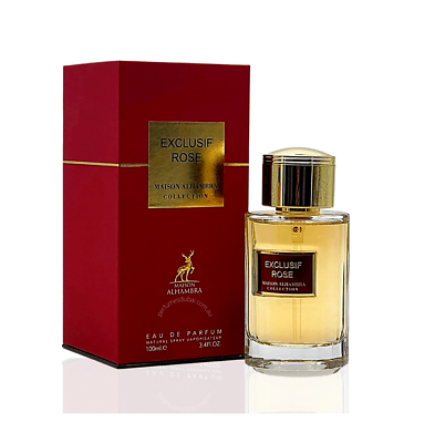 AL HAMBRA EXCLUSIF ROSE 100ML / 3.38 OZ EDP SPRAY
