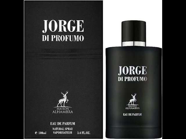AL HAMBRA JORGE DI PROFUMO AQUA 100ML / 3.38 OZ EDP SPRAY