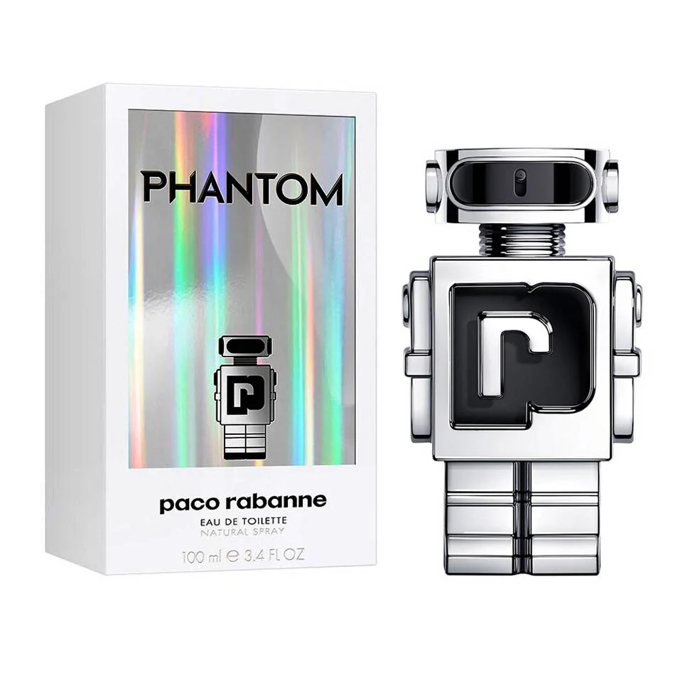 PACO RABANNE PHANTOM MEN 2 PSC GIFT SET 100ML / 3.38 OZ 
EDT+ 100ML / 3.38 OZ SG