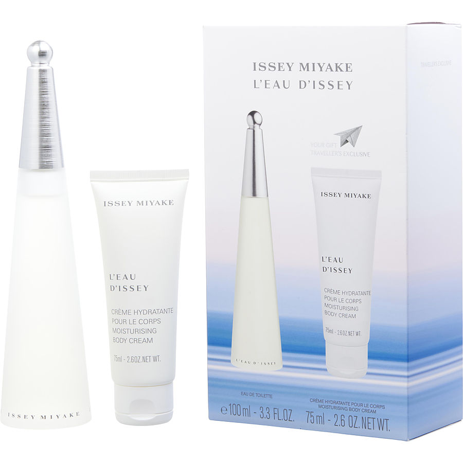ISSEY MIYAKE WOMEN 2 PSC. GIFT SET WITH 50ML / 1.69 OZ + 50ML / 1.69 OZ BL