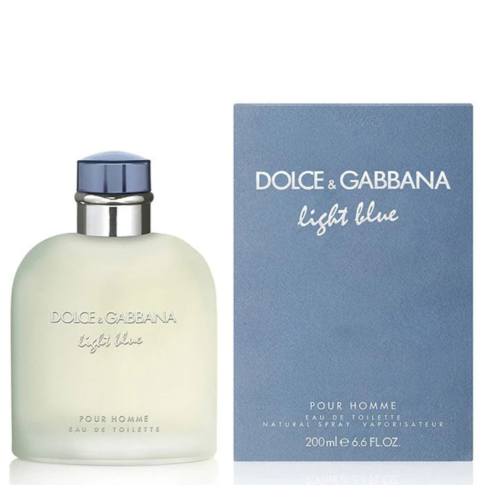 DOLCE & GABBANA LIGHT BLUE MEN 200ML / 6.76 OZ EDT SPRAY