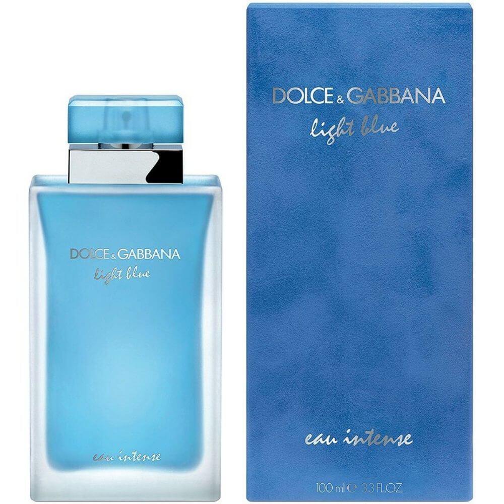 DOLCE & GABBANA LIGHT BLUE EAU INTENSE WOMEN 100ML / 3.38 OZ EDP SPRAY