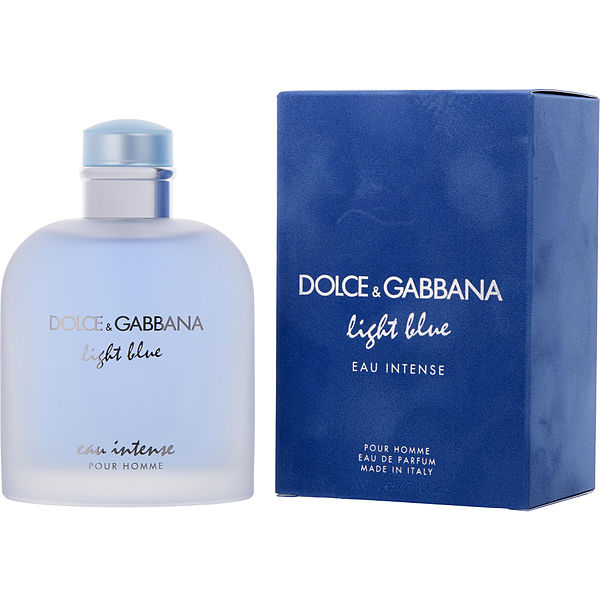 DOLCE & GABBANA LIGHT BLUE EAU INTENSE MEN 200ML / 6.76 OZ EDP SPRAY
