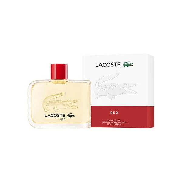LACOSTE RED MEN 125ML / 4.22 OZ EDT SPRAY