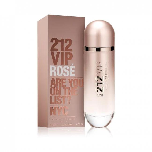 CAROLINA HERRERA 212 VIP ROSE WOMEN 125ML / 4.22 OZ EDP
SPRAY