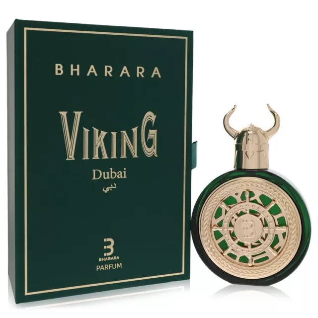 BHARARA VIKING DUBAI 3 PCS GIFT SET WITH 100ML / 3.38 OZ PARFUM SPRAY + 30ML / 1.01 OZ PARFUM & 180ML / 6.08 BL