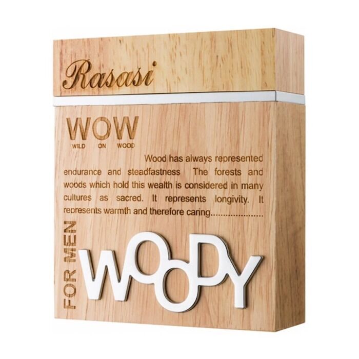 RASASI WOODY MEN 60ML / 2.02 OZ EDP SPRAY