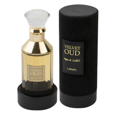 LATTAFA VELVET OUD MEN 100ML / 3.38 OZ EDP SPRAY
