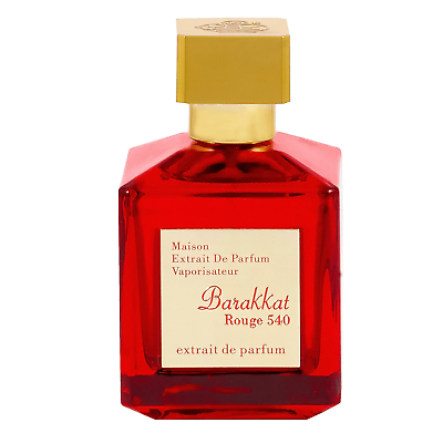 FRAGRANCE WORLD BARAKKAT ROUGE 540 EXTRAIT - EAU DE PARFUM 100ML / 3.38 OZ 
