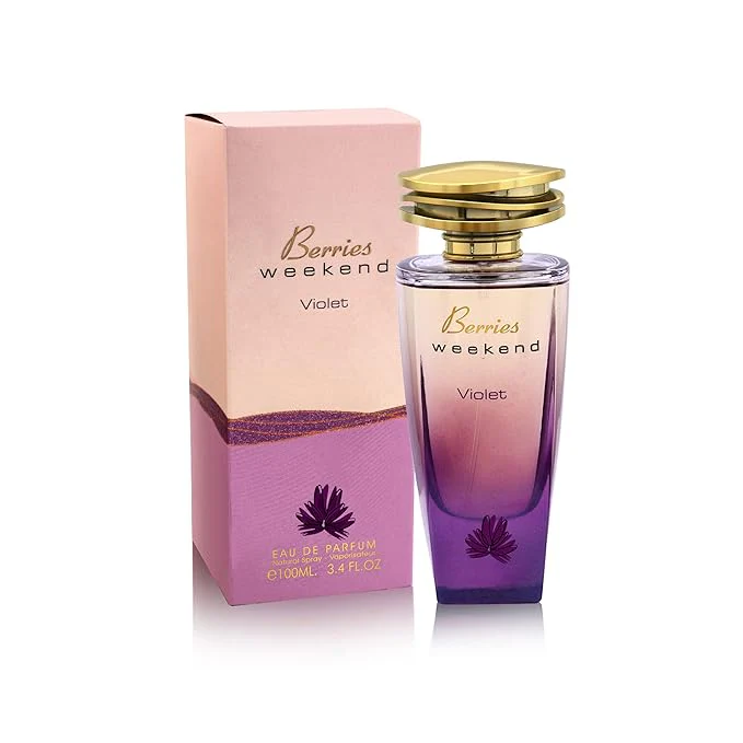 FRAGRANCE WORLD BERRIES WEEKEND VIOLET 100ML / 3.38 OZ EDP