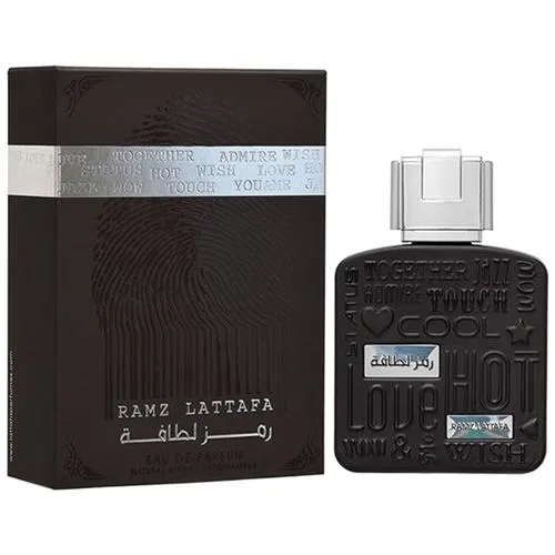 LATTAFA RAMZ SILVER 100ML / 3.38 OZ EDP SPRAY