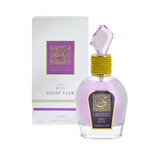 LATTAFA SUGAR PLUM -THAMEEN MUSK COLLECTION 100ML / 3.38 OZ EDP SPRAY