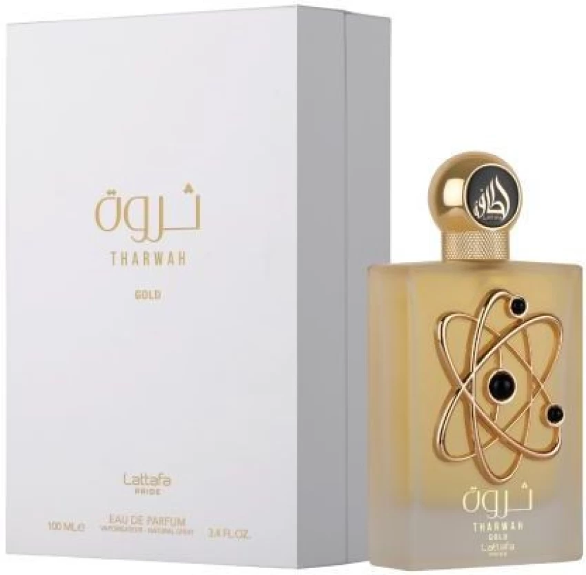LATTAFA THARWAH GOLD WOMEN 100ML / 3.38 OZ EDP SPRAY