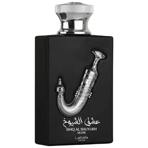 LATTAFA ISHQ AL SHUYUKH SILVER MEN 100ML / 3.38 OZ EDP SPRAY