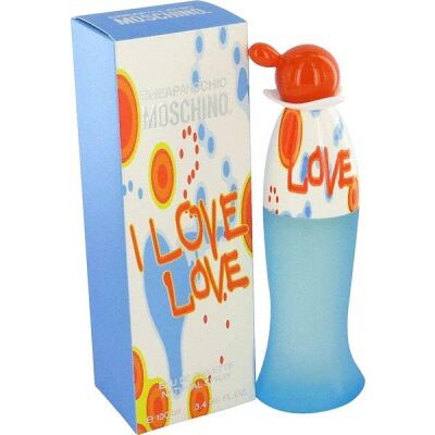 MOSCHINO I LOVE LOVE WOMEN 100ML / 3.38 OZ EDT SPRAY