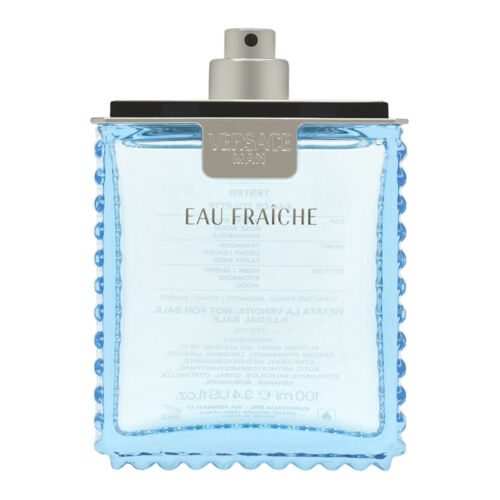 VERSACE EAU FRAICHE MEN 100ML / 3.38 OZ EDT SPRAY TESTER