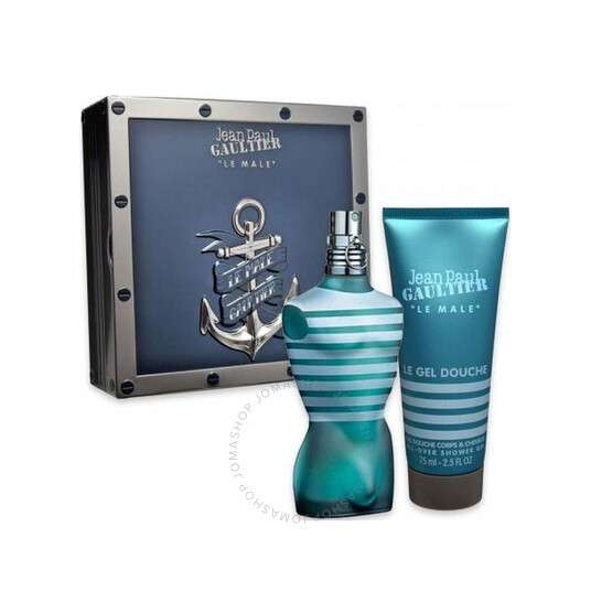 JEAN PAUL GAULTIER MEN 3 PSC.GIFT SET WITH 125ML / 4.22 OZ EDT +75 SG+10 MG