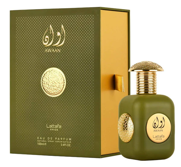 LATTAFA PRIDE AWAAN GOLD UNISEX 20ML / 0.67 OZ EDP SPRAY