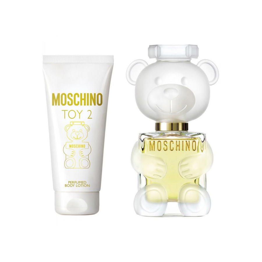 MOSCHINO TOY BOY 2PSC GIFT SET 30ML / 1.01 OZ EDP + 50ML / 1.69 OZ BODY LOTION