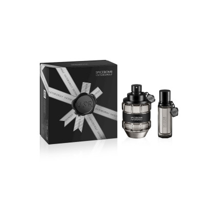 VIKTOR & ROLF SPICEBOMB MEN 2PC GIFT SET WITH 7ML EDT + 15ML / 0.50 OZ A/S BALM
